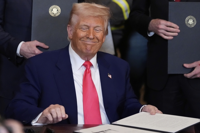 Trumpas: visos šalys taip nori sandorio, kad bučiuoja mano užpakalį