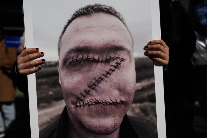 Rusijai švenčiant Pergalės dieną, Latvijos policija drausmino agresoriaus simbolikos mėgėjus