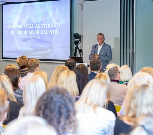 Kauno finansininkų metinė konferencija: kaip augti kartu su iššūkiais ir dalintis?