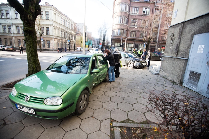 Avarija Karaliaus Mindaugo prospekte