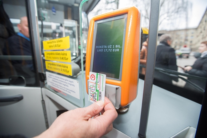 Autobusams, troleibusams ir maršrutiniams taksi – vienas bilietas