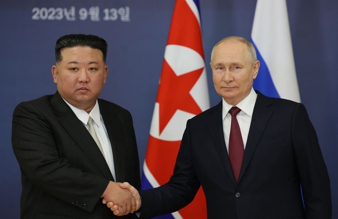 Kremlius: per Kim Jong Uno vizitą jokių susitarimų nepasirašyta