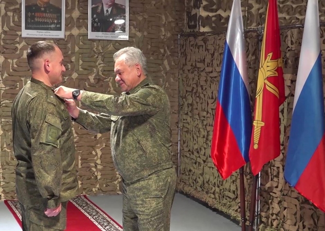 Rusijos gynybos ministras: Maskva sekina Ukrainos kariuomenę