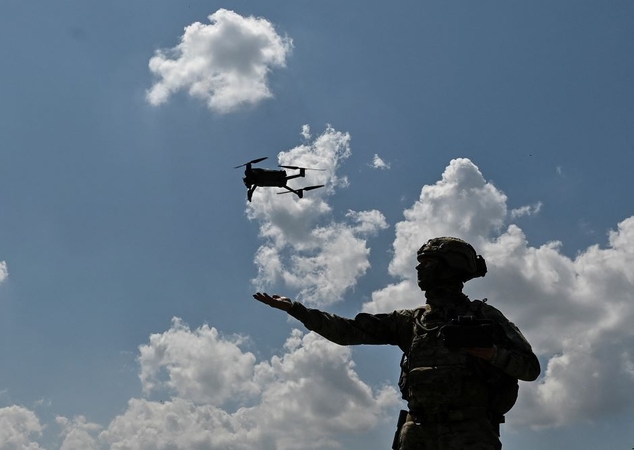 Rusija: oro gynyba sunaikino į Maskvą skridusį ukrainiečių droną