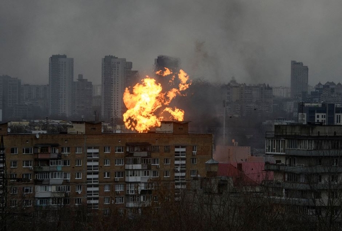 Ukrainos pajėgos sunaikino 21 okupantų paleistą droną