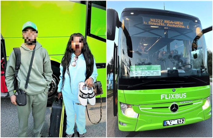 Pasieniečiai iš autobuso išlaipino du Kongo piliečius ir jų vedlį: keliavo su svetimais dokumentais