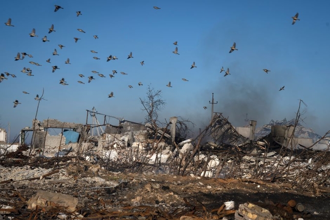 Rusų kariai 115 kartų apšaudė Chersono sritį, žuvo vienas žmogus