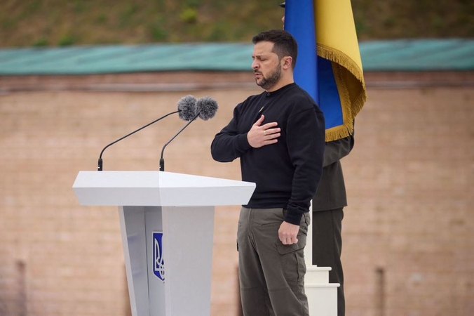 V. Zelenskis ES ministrams: pergalė priklauso nuo sąjungininkų paramos