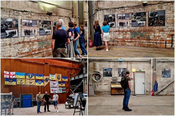 Klaipėdoje – išskirtinė fotografijų paroda „Plieno audrose“: čia atgimė ukrainiečių karinė tapatybė