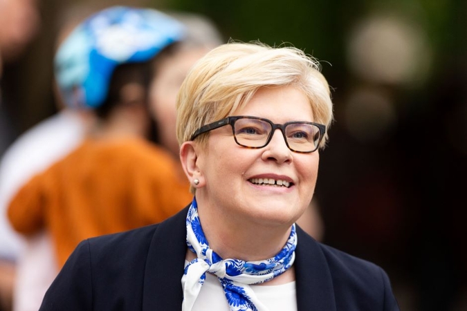 Neskelbusi iš anksto, I. Šimonytė balsavo Europos Parlamento rinkimuose