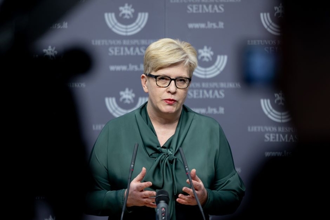 Premjerė neigia konservatorius užaštrinus retoriką dėl karo: taip kalba ir J. Bidenas