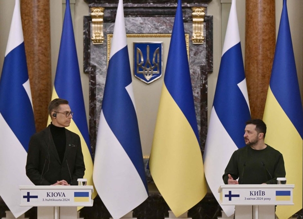 Ukraina ir Suomija pasirašė ilgalaikę saugumo sutartį