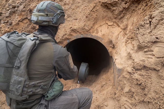 Izraelio kariuomenė skelbia sunaikinusi didžiausią „Hamas“ tunelį Gazos Ruože
