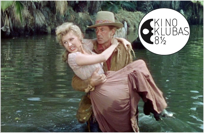 Duetas: jubiliejui skirto vakaro metu žiūrovai išvys filmą „Tolimi būgnai“, kuriame su G. Cooper’iu vaidina lietuvaitė Mari Aldon – Aldona Pauliutė.
