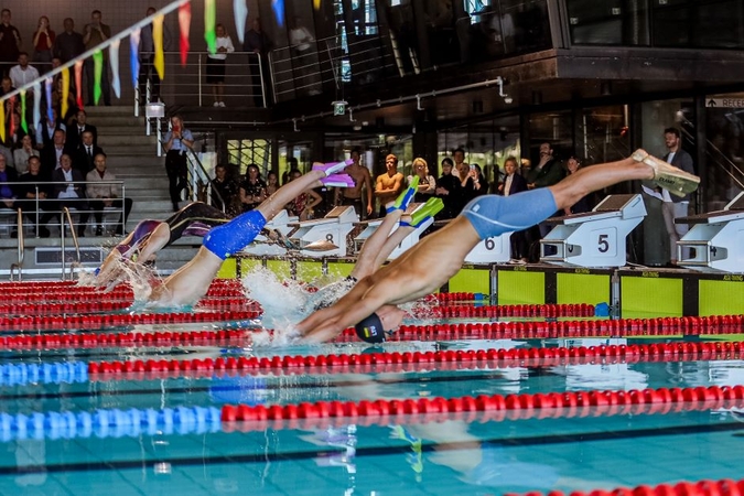 Šventė: „Žalgirio“ baseine vyks Pasaulio penkiakovės čempionatas.