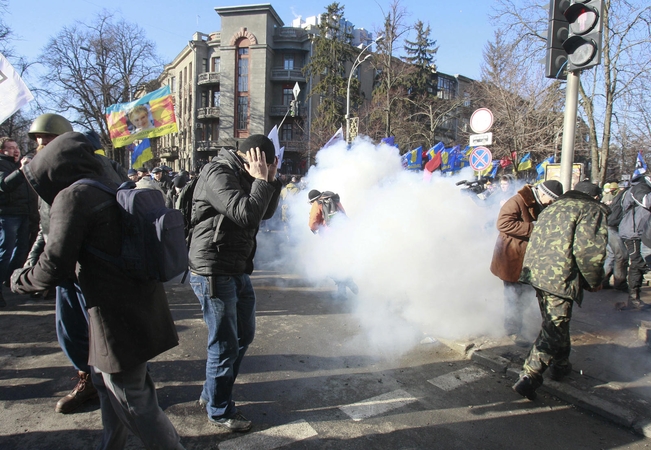 Susirėmimai Ukrainoje.