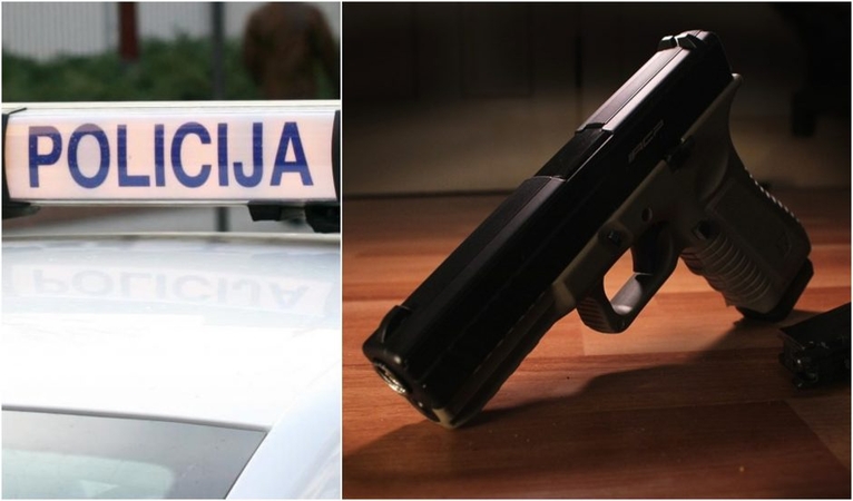 Klaipėdoje vyras pneumatiniu ginklu grasino vaikinui ir apšaudė jo automobilį