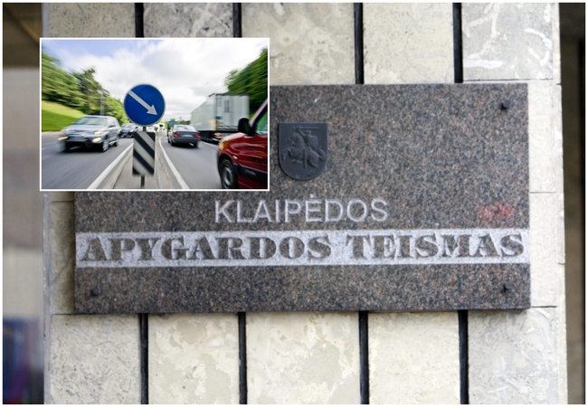 Kol automobilis buvo autoservise, moteris gavo baudą už greičio viršijimą