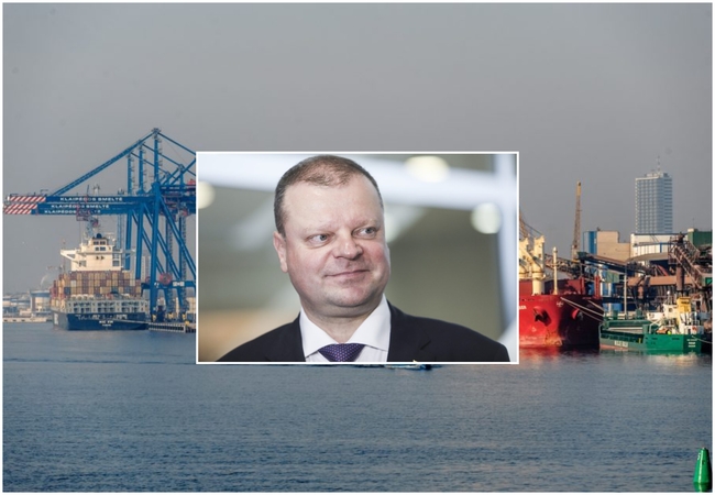 S. Skvernelis: Klaipėdos uostas – efektyviausias kelias Baltarusijos kroviniams