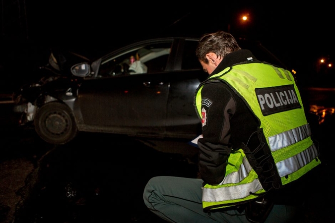 Girto vyro pavogtą automobilį pareigūnai surado per 5 minutes