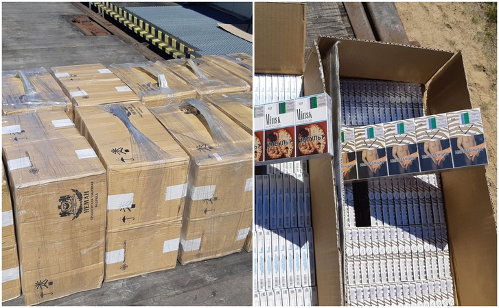 Vagone su pieno milteliais – baltarusiškų cigarečių kontrabanda