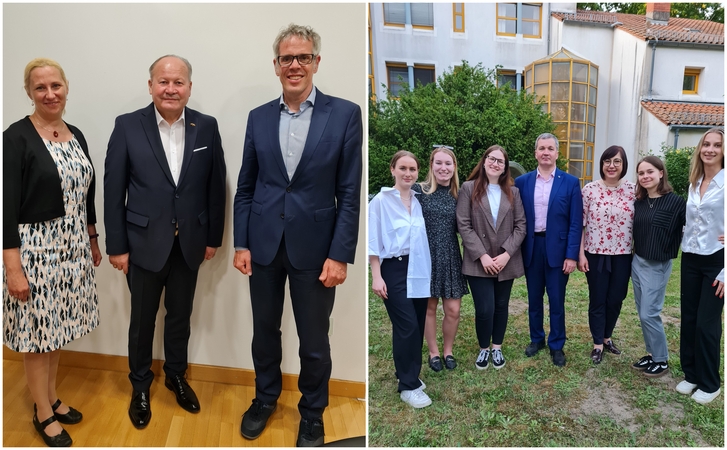 Iš Bergštrasės apskrities savivaldybės delegacija parsivežė naujų idėjų