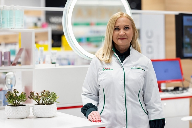 „Eurovaistinės“ grožio specialistė Aušra Vareikienė.