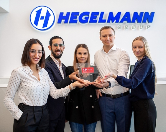 Trečią kartą Lietuvoje „Top Employer“ tapusi „Hegelmann Group“ įvertinta už lyderystę