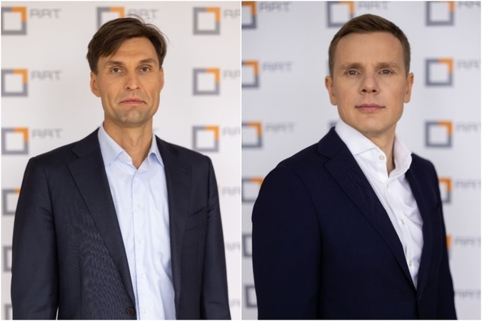 Iš kairės: Darius Kuliešius ir Vygantas Vaitkus.