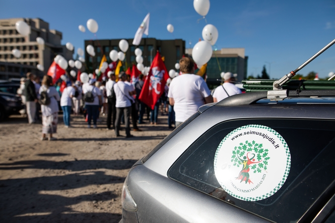 Žvalgyba: riaušės prie Seimo patvirtina Šeimų sąjūdžio riziką nacionaliniam saugumui