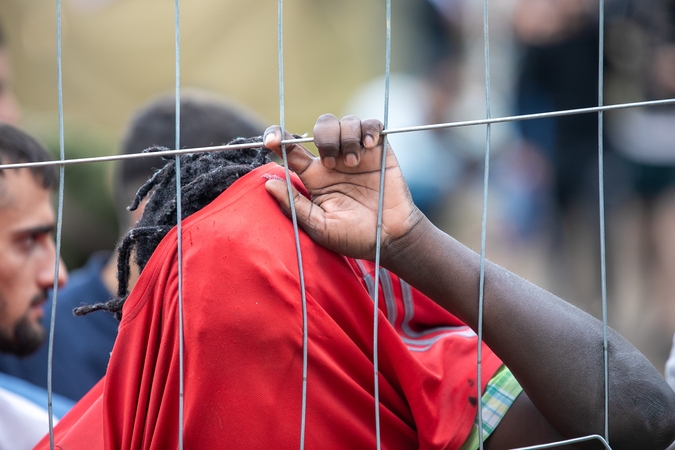 L. Kasčiūnas svarsto migrantų apgręžimo politiką įtvirtinti įstatymu
