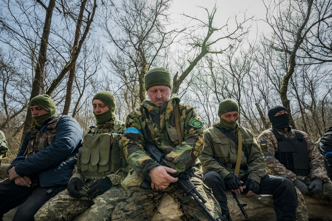Ukrainos kariuomenė atsikovojo vienuolika gyvenviečių Chersono srityje