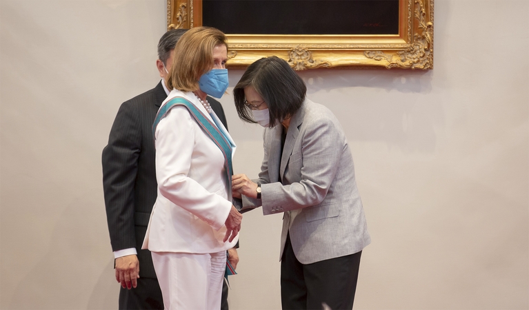 Prezidentė: Taivanas nesileis įbauginamas, Kinijai rengiant pratybas dėl N. Pelosi vizito