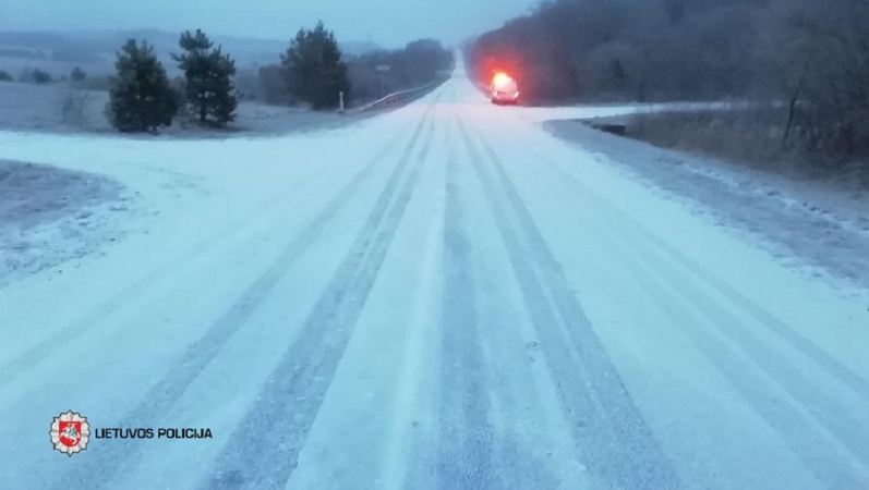 Per savaitę šalies keliuose žuvo vienas eismo dalyvis, sužeista 60