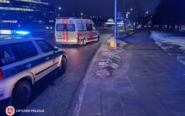 Praėjusią parą registruoti septyni atvejai, kai transporto priemonės užvažiavo ant pėsčiųjų