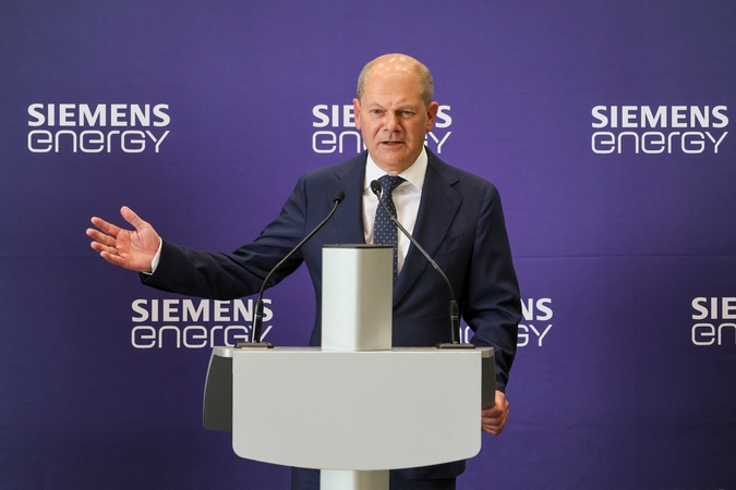 O. Scholzas: Vokietijai būtų prasminga pratęsti dar veikiančių atominių elektrinių darbą