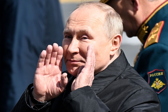 V. Putinas gegužės 9-osios parade nepaskelbė nei karo Ukrainai, nei mobilizacijos Rusijoje