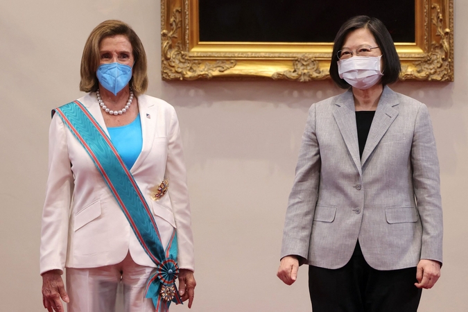 Po N. Pelosi vizito Kinija įveda naujus prekybos su Taivanu ribojimus