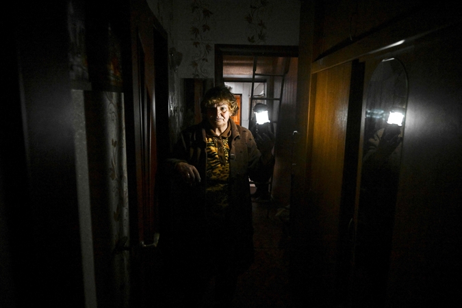Kyjivas: Ukrainai atkovojus daugiau teritorijos, Rusija smogė elektros tinklams