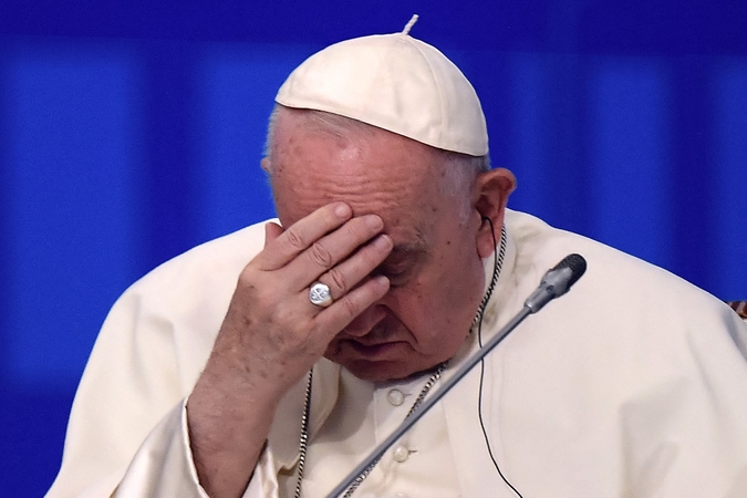 Popiežius ragina nenaudoti religijos kaip valdžios ramsčio