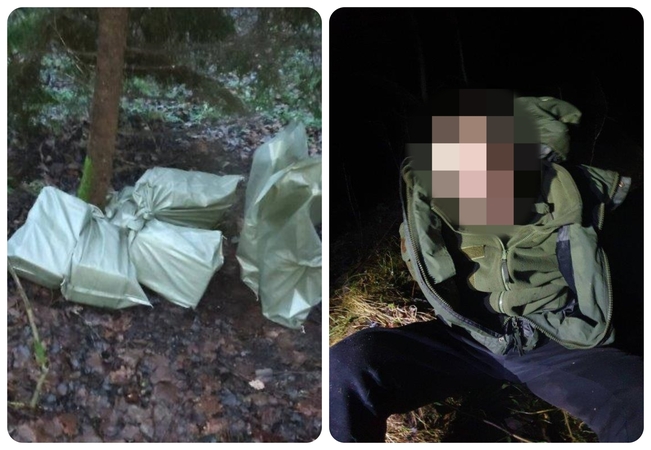 Švenčionių rajone su kontrabandinėmis cigaretėmis įkliuvę du vietiniai bandė sprukti