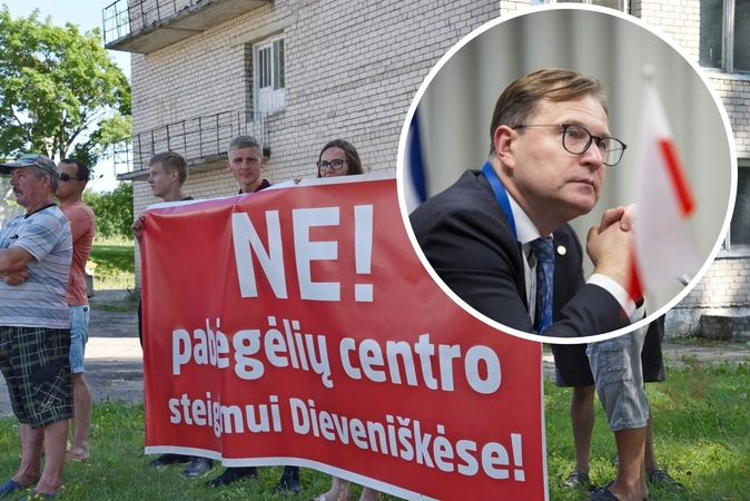 D. Žalimas apie protestus: patinka ar nepatinka, bet migrantus kažkur reikia laikyti