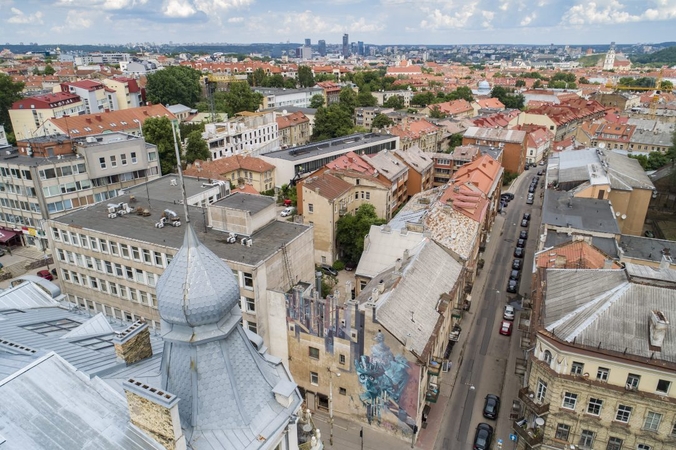 Į sostinės gatves vėl grįžęs projektas „Menas be stogo“ kviečia menininkus