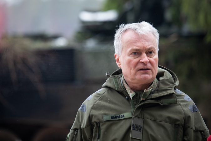 G. Nausėda su Vokietijos kariuomenės vadu aptarė regioninį saugumą, gynybą