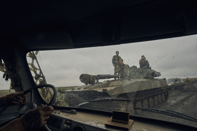 Kyjivas kritikuoja Vokietijos nuogąstavimus dėl tankų pristatymo: nė vieno racionalaus argumento