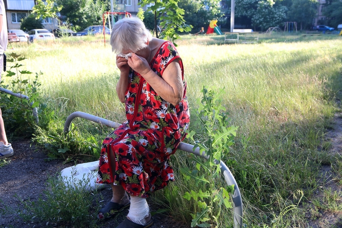 Lysyčanske – tikras pragaras: motina matė, kaip po sprogimo jos vaikui prasivėrė kaukolė