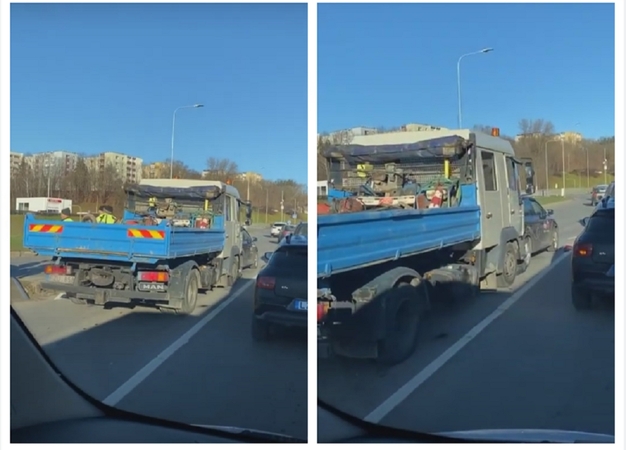 Sostinėje – avarija: į devyniolikmetės vairuojamą „Citybee“ automobilį rėžėsi sunkvežimis