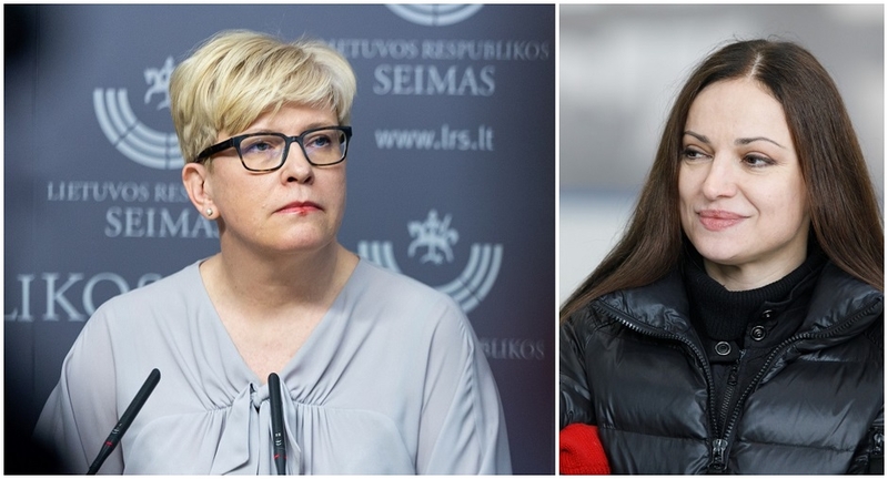 Informacija pasipildė ne M. Drobiazko naudai, siūlymą atimti pilietybę komentuoja premjerė