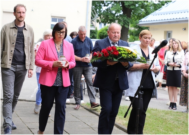 Pakaunėje paminėta Gedulo ir vilties diena