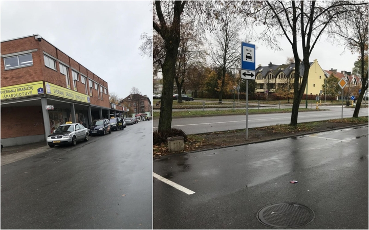 Dilema: Žvejybos uosto rajono gyventojai nesupranta, kodėl taksi vairuotojai nelaiko savo automobilių išskirtinai jiems įrengtose vietose.